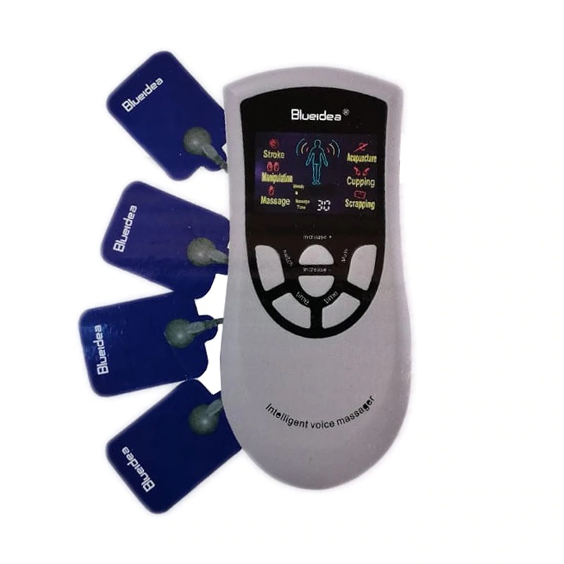 Ub aparat blueidea deluxe de electrostimulare cu 4 electrozi alimentator priza 220v